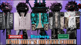 New Aesthetic Outfit Codes for Bloxburg Berry Avenue and Brookhaven  Boy Outfits Code 2024 Part 19 [upl. by Idroj]