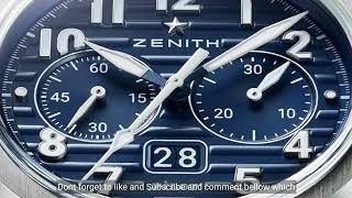 Zenith New Pilot Big Date Flyback Boutique Edition and Pilot Automatic [upl. by Brice]