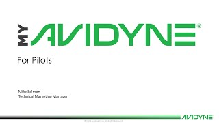 MyAvidyne for Pilots [upl. by Berwick]