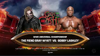 WWE 2K24 FULL MATCH —The Fiend vs Bobby Lashley — WWE Title Match [upl. by Hwu]