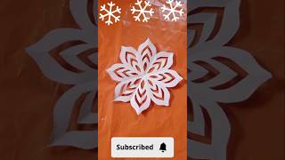 Christmas special snowflake ❄ ❄ coolcraftbyruby shortsvideo Christmas [upl. by Delilah]