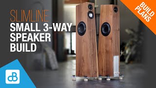 Building a High End Small 3Way Stereo Tower Speaker  by SoundBlab [upl. by Ramoj674]