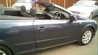 2008 VAUXHALL ASTRA 18 VVT TWINTOP CONVERTIBLE MANUAL [upl. by Shelburne]