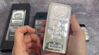 Germania Mint Silver Bars at Bullion Exchanges [upl. by Eiralav]