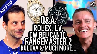 QampA Talk Do Rolex Owners Suck LV Watches Rangemaster 2 InHouse Islanders YouTube Advice amp More [upl. by Cthrine843]