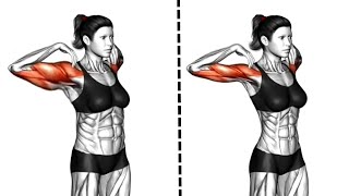 10 Best Arm Fat Exercises To Tone Flabby Arms Quickly [upl. by Xet]