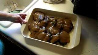 Portobello Salisbury Steaks [upl. by Ahtilat]