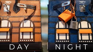 All About Hermès Birkin Faubourg  Unboxing the Limited Edition Day and Night Hermès “House Bags” [upl. by Korenblat972]