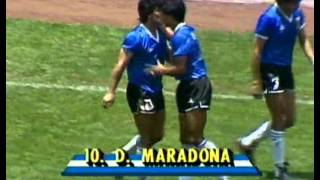 1986 Mondiali Argentina  Inghilterra 21 48 [upl. by Filbert]