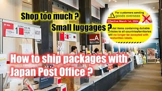 How to Japan How to ship packages with Japan Post Office A complete guide [upl. by Borlow]