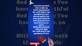 Goodness Of Godshortvideo subscribe christiansong christianmusic [upl. by Nnylyam]