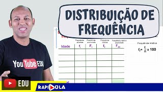 DISTRIBUIÇÃO DE FREQUÊNCIA ✅ ESTATÍSTICA [upl. by Dadinirt649]