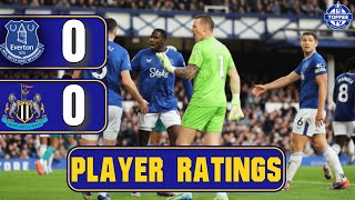 Everton 00 Newcastle United  Player Ratings [upl. by Ihcekn882]