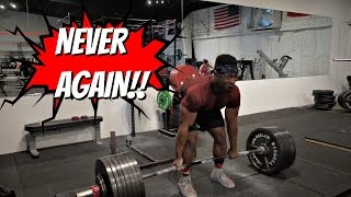 I Embarrassed Myself  Deadlifts On Back Day Or Leg Day [upl. by Millard]