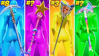 40 SWEATIEST Fortnite Pickaxes [upl. by Kaine476]