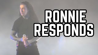 Ronnie Radke Reacts to Falling In Reverse Haters [upl. by Attelrak]