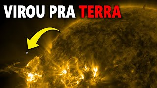 IMPACTO ESPERADO VÁRIAS EXPLOSÕES SOLARES ACABAM DE ACONTECER  O CANHÃO TÁ VIRANDO [upl. by Ennoval516]