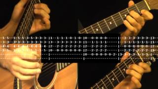 Angie Rolling Stone with TABS Part 410 Guitar Cover wwwFarhatGuitarcom [upl. by Dleifrag]