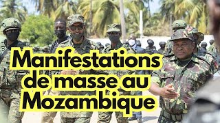 Analyse des manifestations de masse au Mozambique fraude électorale et répression militaire [upl. by Ikeda]