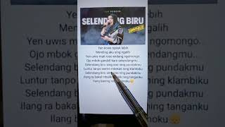 Lirik Lagu Selendang Biru By Lia Reborn😪 [upl. by Leraj987]