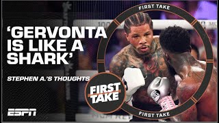 Stephen A’s VERDICT whether Gervonta Davis is boxing’s MOST EXCITING fighter 🍿  First Take [upl. by Kurtz]