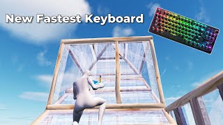 Trying the NEW Fastest Keyboard in Fortnite I Razer Huntsman V3 [upl. by Godard]