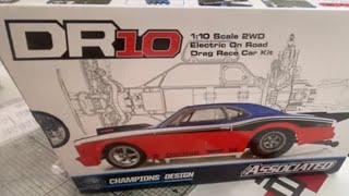 Building The DR10 Drag Car Kit [upl. by Eisyak339]