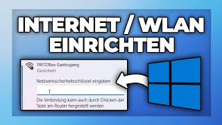 WLAN Einrichten  PC mit Internet Verbinden  Windows 11 amp 10 Tutorial [upl. by Davon]