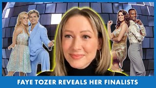 Faye Tozer reveals her finalists and reflects on her time with Giovanni Pernice  HELLO [upl. by Yeclek]