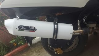 GPR exhaust Honda SWT 400 [upl. by Hoang]