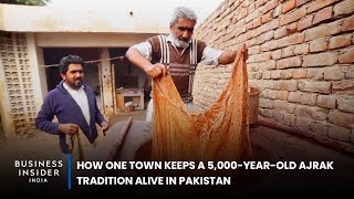 How One Town Keeps A 5000YearOld Ajrak Tradition Alive In Pakistan  Still Standing [upl. by Dene]