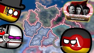 What if Germany Collapsed after WW1  Hoi4 [upl. by Yelrak771]