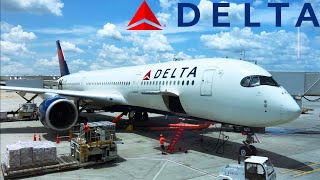 TRIP REPORT Delta Air Lines  Airbus A350900  Atlanta  Los Angeles  Economy [upl. by Nastassia829]