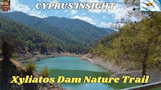 Walking in Cyprus  Xyliatos dam nature trail Troodos Mountains [upl. by Aronow]