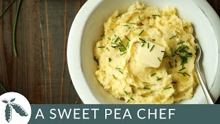 Parmesan Mashed Potatoes  A Sweet Pea Chef [upl. by Claiborne]