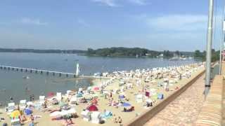 Strandbad Wannsee wird winterfest gemacht [upl. by Leizahaj]