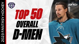 Fantasy Hockey Advice  TOP 50 DEFENCEMEN for 202324  Fantasy Hockey Draft Strategy [upl. by Rydder]