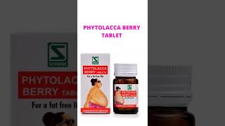 PHYTOLACCA BERRY TABLET obesity overweight shorts ytshorts saishreehomoeo [upl. by Pfister]