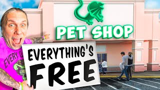 I Opened Another Free Reptile Pet Shop [upl. by Notsahc887]