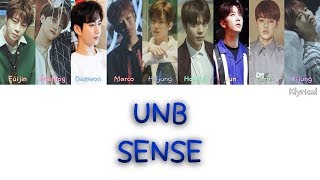 UNB  FeelingSense 감각 HanRomEng Color Coded Lyrics [upl. by Mignonne]