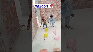 Balloon fodane ki competition सिर se foda jata hai shorts viralvideo [upl. by Adams]