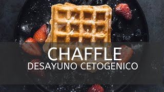 Chaffle Keto Desayuno CetogenicoKETO para bajar de peso [upl. by Wiener]