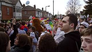 Purim Manchester Camp Simcha 2012 release balloons [upl. by Enyaht]