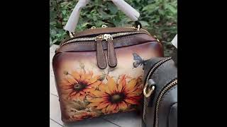 2024 New Flower amp Butterfly Pattern Small Shoulder Bag bag cutebag fashion [upl. by Ennaeilsel]