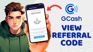 How To View Referral Code in GCash 2024 Quick amp Easy [upl. by Ayikaz]