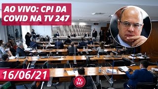 Ao Vivo CPI ouve Wilson Witzel [upl. by Maiah]