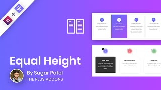 Setup Equal height for Elementor Widgets  Equal height Blog amp WooCommerce Listing [upl. by Anik524]