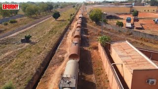 Côte dIvoire  Le train de SanPedro à Odienné [upl. by Nekciv]