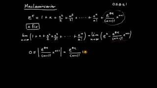 Maclaurinutveckling del 11  introduktion av Maclaurinserie [upl. by Adama6]