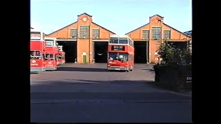 London Buses 2000Fulwell Bus Garage Twickenham amp Hammersmith Bus Station with MetrobusesVA amp RML [upl. by Johny]